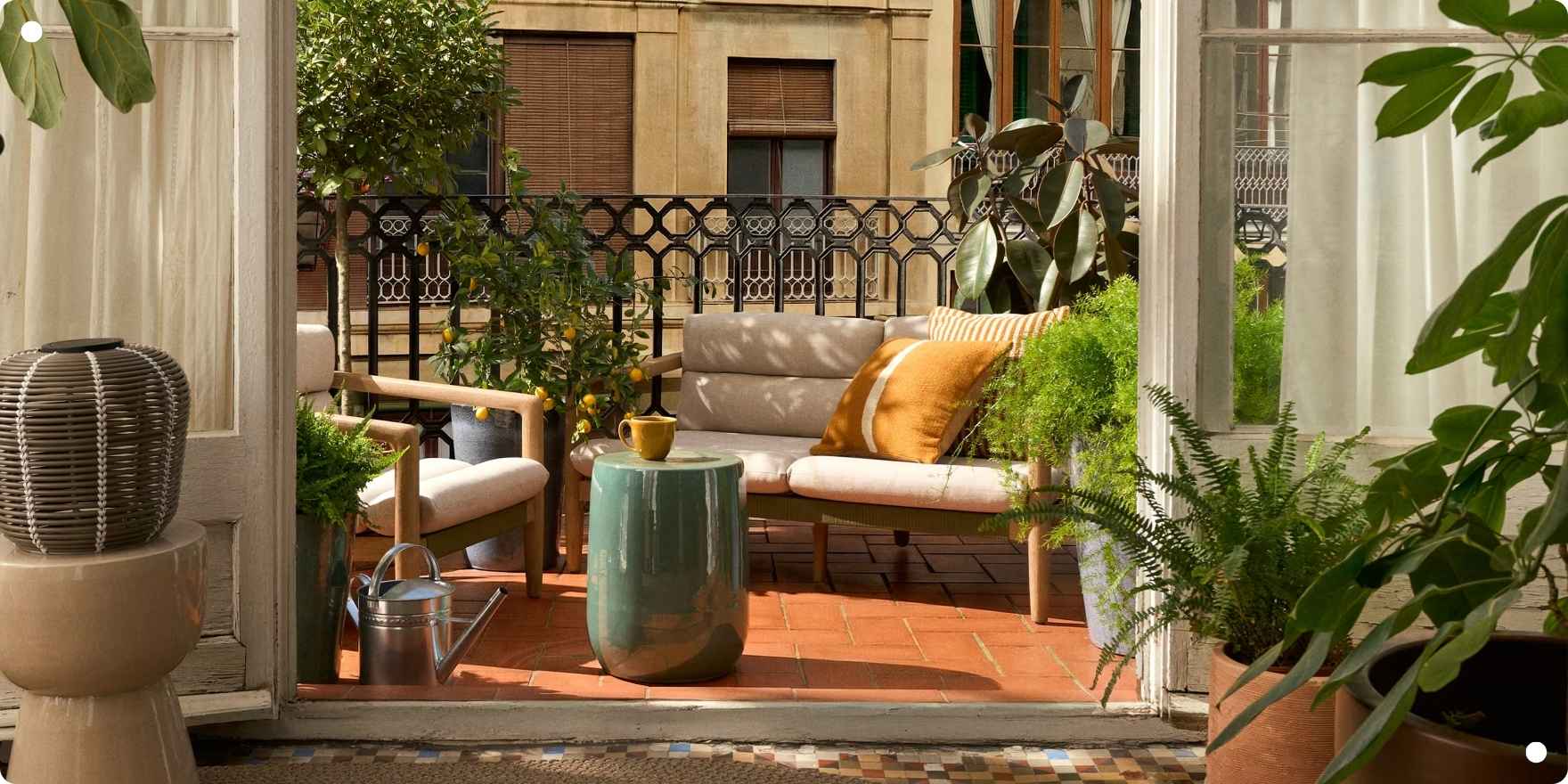 Dávka inspirace pro útulný balkon HR
